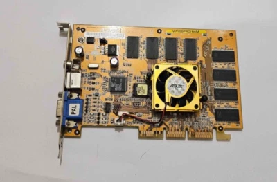 ASUS V7100 Pro 64 MB GPU Retro Graphic card - Image 1 of 3