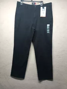 Mens Dockers BLACK Straight Fit Ultimate Chino Pants 36x32 Smart 360 Flex #95 - Picture 1 of 8