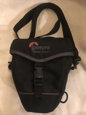 Lowepro TLZ 1 Topload Zoom 1 Black Camera Bag With Shoulder Strap - Image 1 of 4