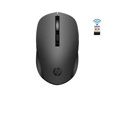 HP S1000 Plus Silent Optical 2.4Ghz Wireless mouse 1600DPI Mute mouse - Image 1 of 4