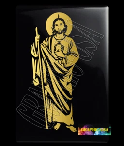 SAN JUDAS TADEO MI PATRON STICKER DECAL PEGATINA CALCOMANIA DE VINIL 22" - Picture 1 of 8