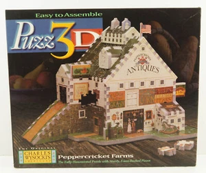 Charles Wysocki Americana Puzzle 3D Peppercricket Farmen Puzzle noch versiegelt - Bild 1 von 3