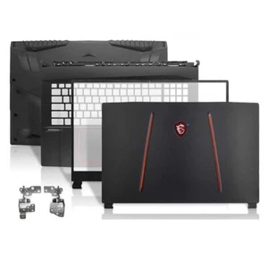 Bisagras para MSI GE75 MS-17E1 LCD con cubierta posterior marco de pantalla reposabrazos - Imagen 1 de 17