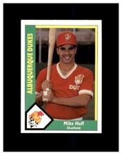 1990 CMC Albuquerque Dukes #24 Mike Huff