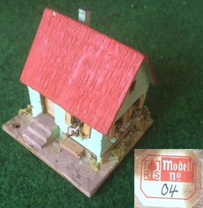 HAUS H0, Modell Nr. 04  von RS SPITALER  aus den frühen 50er Jahren - Picture 1 of 4