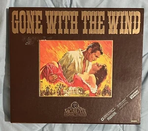 Gone With The Wind MGM Home Video 2 Tape VHS Deluxe Box Set 1985 Clark Gable - Picture 1 of 5