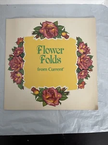 Vintage 1980 Roses Flower Folds Stationery Notes From Current Partial - Picture 1 of 2