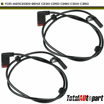 2x Sensores de velocidad de rueda ABS para Mercedes-Benz C230 C250 C300 C63 AMG W204 trasero  Foto 1 de 4