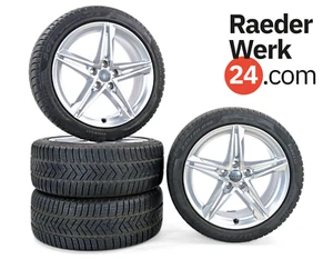 Original Audi A4 S4 8W B9 Winterräder 18 Zoll 8W0601025EC Felgen 8,0Jx18 ET40 - Bild 1 von 12