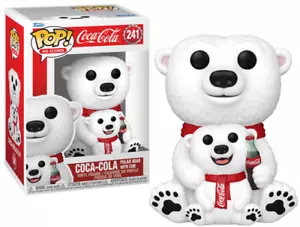 Oso Coca-Cola con cachorro (Coca-Cola) Funko Pop! Icono de anuncio - Imagen 1 de 1