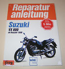 Manuale di Riparazione - Suzuki VX 800 Tipo Vs 51 B - da Anno Costruzione 1990