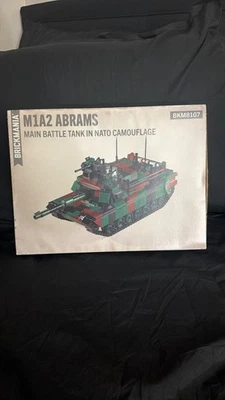 Brickmania M1A2 Abrams – NATO Camouflage (BKM8107) –Built w/ Box & Instructions - Image 1 of 4