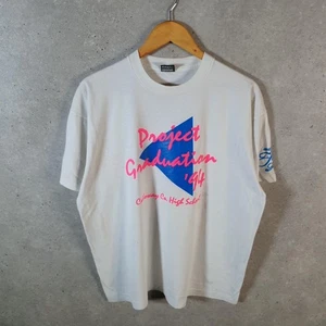 Vintage Fruit Of The Loom Calloway School Single Stitch T Shirt Men’s XL White - Picture 1 of 7