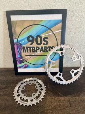 Juego de platos vintage Sugino CSII CSP 42t/32/22 94 BCD Japón años 90 COMO NUEVO Foto 1 de 4