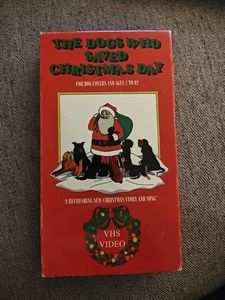 THE DOGS WHO SAVED CHRISTMAS DAY for Dog Lovers (VHS) Story Video & Songs - Imagen 1 de 3