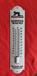 Auflösung : Emaille Thermometer Wichsmädel Bohner Wachs - Bild 1 von 1