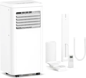 10,000 BTU Portable Air Conditioner, 4-in-1 AC Unit w/ Dehumidifier Fan - Picture 1 of 8