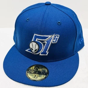 New Era Las Vegas 51s Team Logo MiLB 59FIFTY Fitted Hat 7 1/4 Blau Baseball - Bild 1 von 5