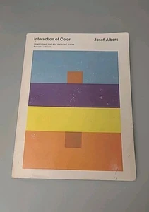 Interaction of Color: Revised Edition by Josef Albers. Vintage 1975 - Picture 1 of 6