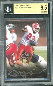 2001 Press Pass - Rod Gardner (RC) #22 BGS 9.5 - Picture 1 of 2