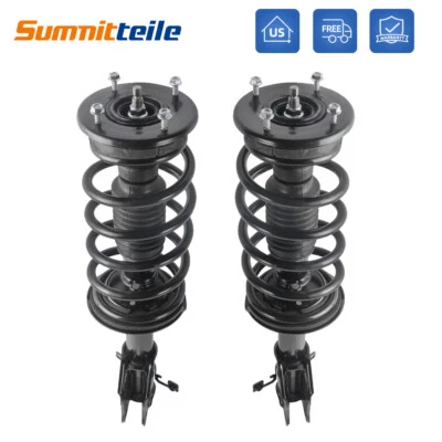 Front Complete Shock Struts w/ Coils For 2007-2014 Ford Edge Lincoln MKX 172889 - Image 1 of 4