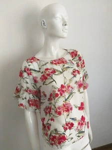PATRIZIA PEPE short sleeve top shirt blouse size 42 L - Picture 1 of 7