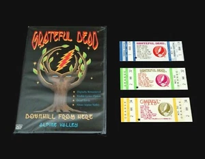 Grateful Dead Ticket 1989 Alpine Valley Wisconsin Downhill From Here DVD Tickets - Picture 1 of 12