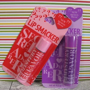 Lip Smacker 2 Balms Mystery Flavor #2 Marshmallow & #3 Chocolate Mint .14 Oz Ea - Picture 1 of 4
