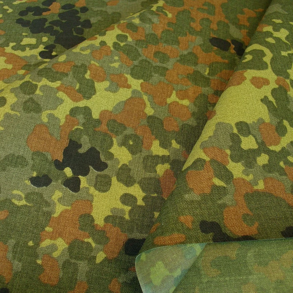 Bundeswehr Camouflage extrem reißfest u wasserdicht Meterware Cordura Tarn-Stoff - Bild 1 von 2