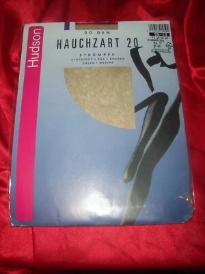 Hudson Hauchzart echte Nylonstrümpfe NYLONS 9,5-10 diamant Perlonstrümpfe OVP - Bild 1 von 2