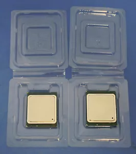 Lot 2 INTEL XEON 10 CORE CPU E5-2670V2 25M CACHE - 2.50 GHZ SR1A7 - Picture 1 of 7