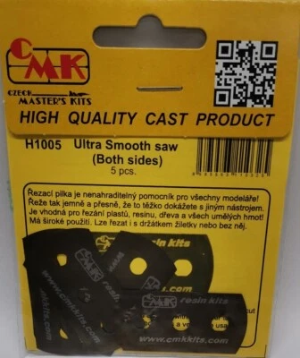 SPECIAL HOBBY MW22 CMK H1005 ULTRA SMOOTH SAW 5 PCS ULTRA FEIN 5x SÄGEBLATT ZUBEHÖR