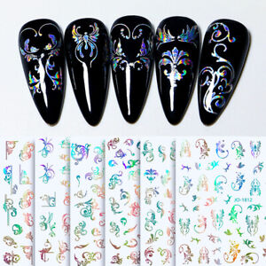 Retro Bohemian totem Nail Art Sticker Simulation Decals Art Tengman StickRI