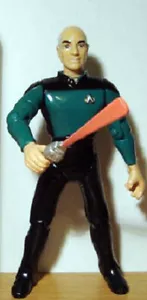 Star Trek Spielzeugpreis exklusiv John-Luc Picard 4,5" Actionfigur aus Wandteppich - Bild 1 von 2