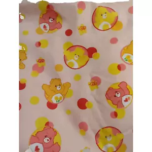 Care Bears 2006 lenzuolo con angoli rosa vintage - Foto 1 di 10