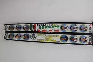 Sciarpa scarf Calcio JUVENTUS 1989/90 bufanda Schal écharpe - Foto 1 di 1