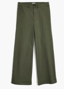 Madewell Emmett Wide-Leg Pants Palm Tree Size W32 (like 36"), Length 46" - Picture 1 of 9