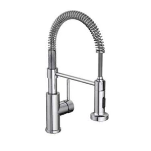 Glacier Bay Cartway Single-Handle Spring Non Pull-Down Sprayer Kitchen Faucet - Picture 1 of 12