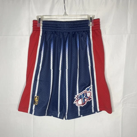 NWT Mitchell & Ness Swingman Shorts Men Small NBA 1998 Rockets Hardwood Classics Cover