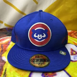 Chicago Cubs 2024 New Era 59Fifty On-Field Clubhouse Fitted Size 7 3/8 - Picture 1 of 7