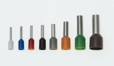 Bootlace Ferrules Crimp Cord End Terminals 0.25 - 35mm² French and German Colour - Image 1 of 3