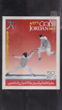 Jordan fencing championships mnh sheet 2011