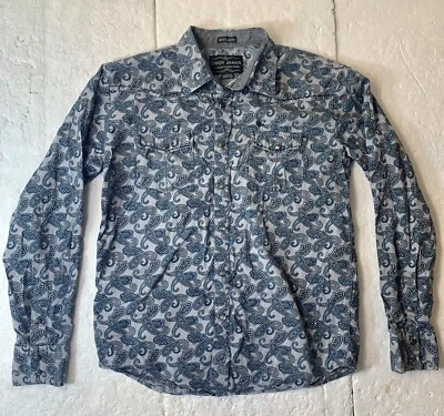 Camisa a Presión Cody James Western Vaquero Paisley Perla -Niños XL Foto 1 de 4