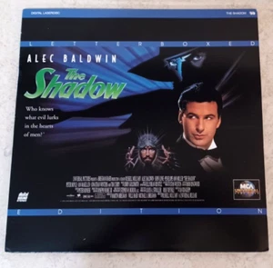 The Shadow Laserdisc - Alec Baldwin ** Buy 3 Get 1 Free - Picture 1 of 3