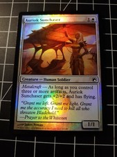 AURIOK SUNCHASER SCARS OF MIRRODIN FOIL MAGIC THE GATHERING MTG