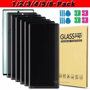 Anti-Peeping Privacy Tempered Glass Screen Protector For Samsung Note 10/10 Plus - Picture 1 of 48