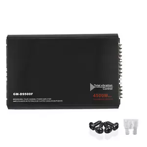Amplificatore Para Auto 4 Canali 4500W Watt Potente De Audio Estereo Para Carro - Foto 1 di 12