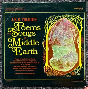 J. R. R. Tolkien POEMS AND SONGS OF MIDDLE EARTH LP Read by author ROAD GOES ON - Picture 1 of 24