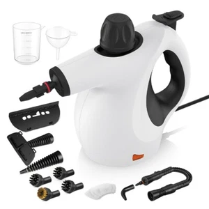 Handheld Steam Cleaner – High Temp 220°F for Home, Grease & Grime – 12-Piece Kit - Picture 1 of 19