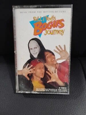 BILL AND TED’S BOGUS JOURNEY Cassette Tape Soundtrack 90s Megadeth Kiss Primus - Image 1 of 4